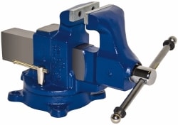 Gibraltar G56376 Bench Vise: 4" Jaw Width, 4" Throat Depth 