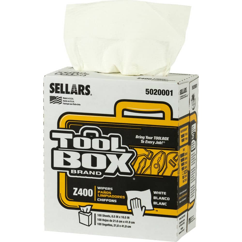 Cleaning Wipes: Dry, 100 Sheet/Pack,