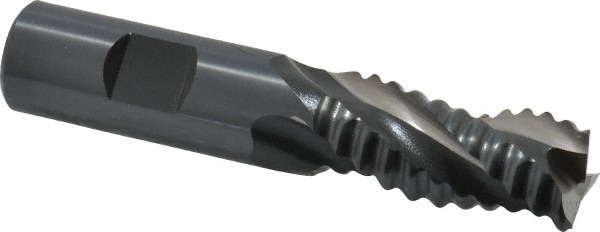 OSG 4301300 Square End Mill: 3/4 Dia, 1-5/8 LOC, 3/4 Shank Dia, 3-7/8 OAL, 3 Flutes, Cobalt Image