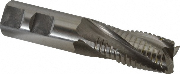 OSG 4702100 7/8" Diam 4-Flute 30° Cobalt Square Roughing & Finishing End Mill Image