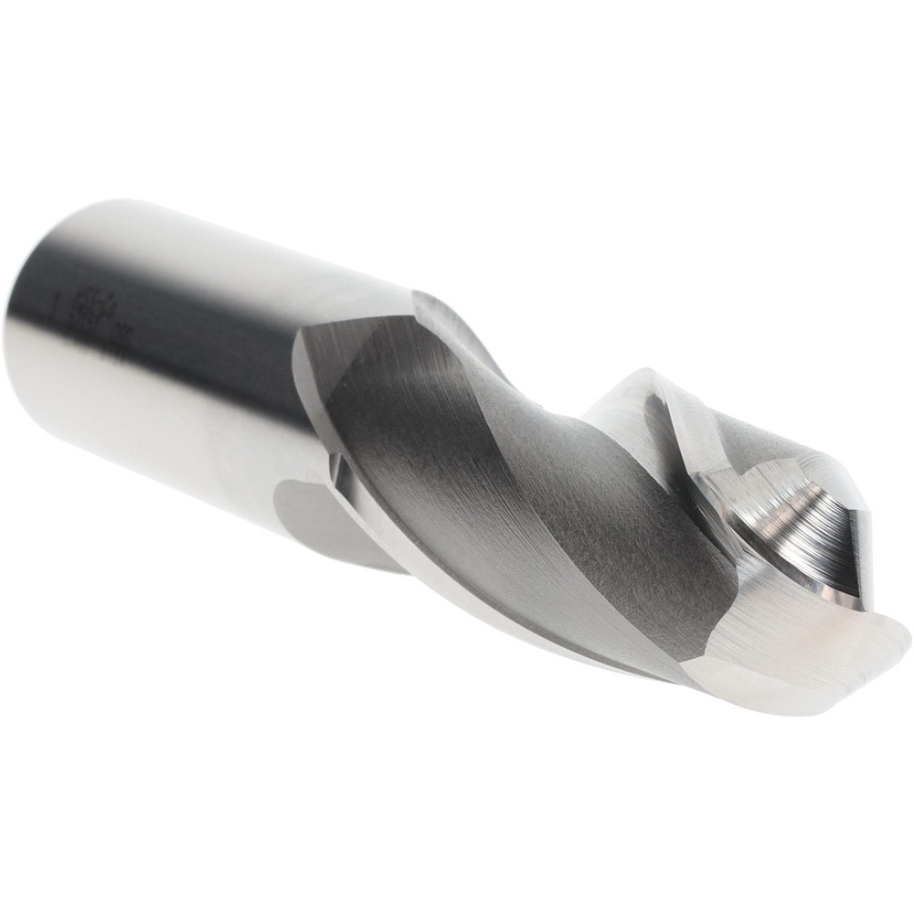 Ball End Mill: 1" Dia, 2-1/4" LOC, 2 Flute, Cobalt