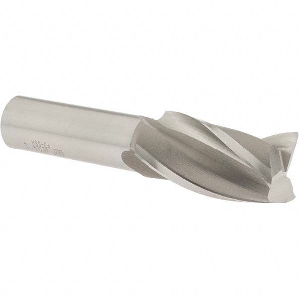 OSG 5313300 Square End Mill: 1 Dia, 1-7/8 LOC, 3/4 Shank Dia, 4-1/8 OAL, 3 Flutes, Cobalt Image