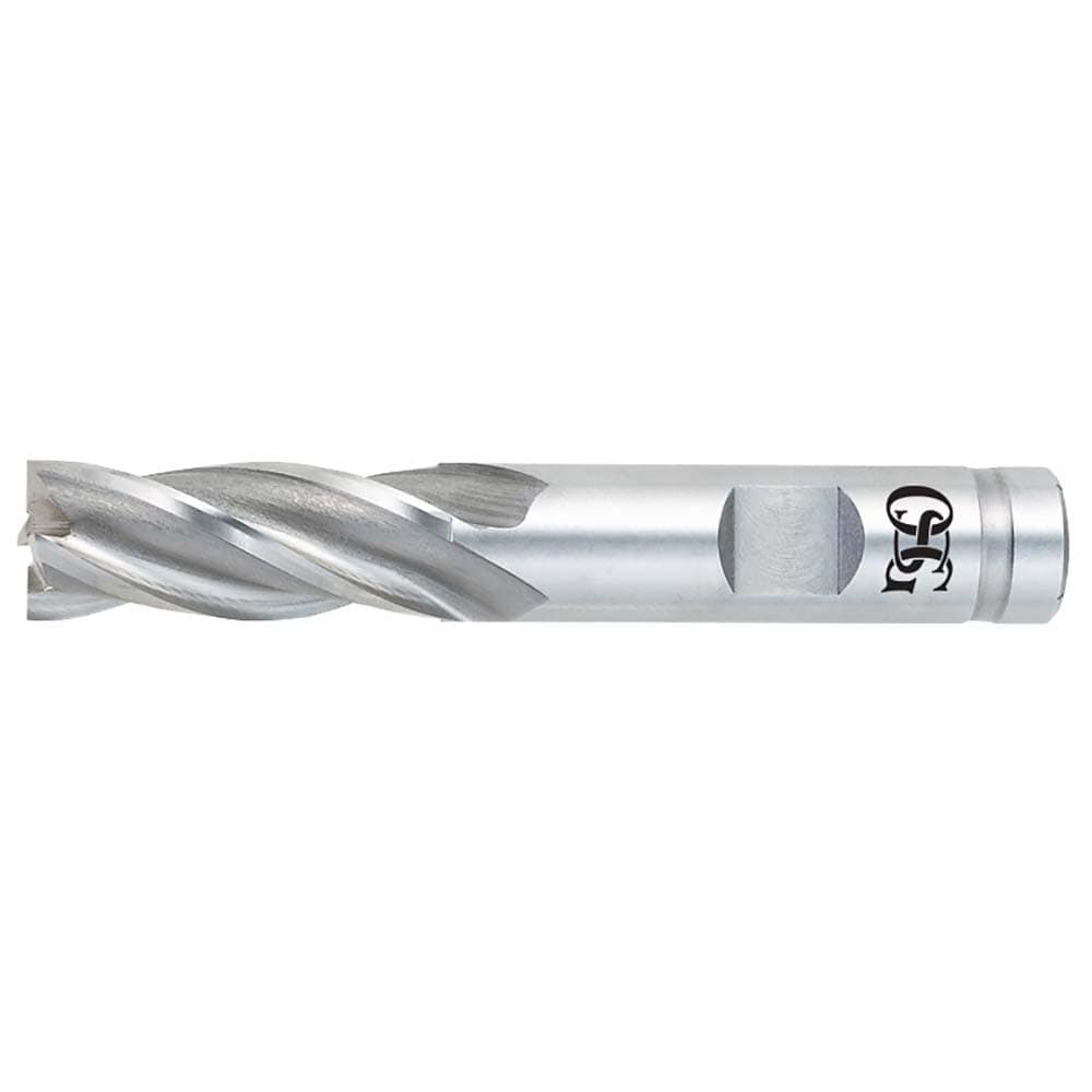 OSG 5410208 Square End Mill: 4 Flutes, Cobalt Image