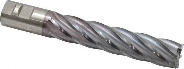 OSG 5585108 Square End Mill: 1 Dia, 6 LOC, 1 Shank Dia, 8-1/2 OAL, 4 Flutes Image