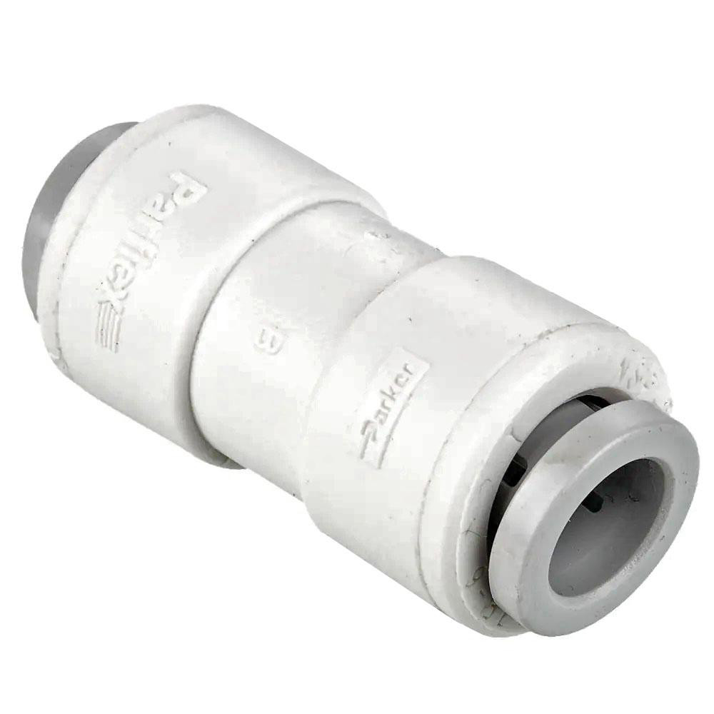 Push-To-Connect Tube to Tube Tube Fitting: Union, 1/2" OD