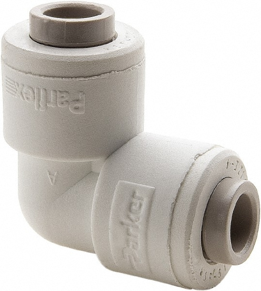 Parker - Push-to-Connect Tube x Tube Fitting: Union, 1/2