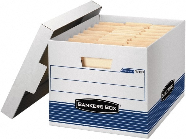 BANKERS BOX - Pack of (12), 1 Compartment, 12″ Wide x 15″ Deep x 10″ High,  File Storage Boxes - 65392573 - MSC Industrial Supply