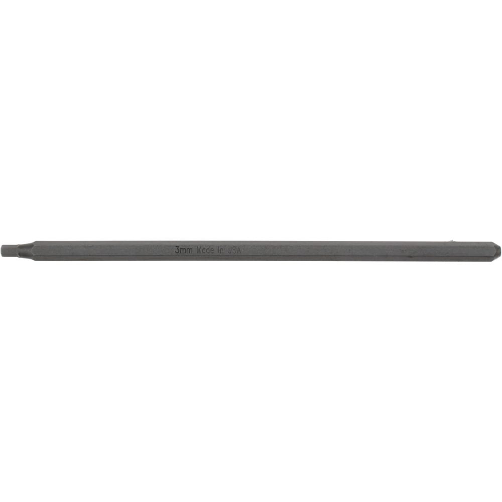 Hex Screwdriver Insert Bit: 5-1/2" OAL