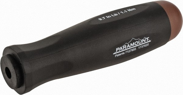 Paramount PAR50409 Torque Screwdriver: 155.2 to 9.7 in/oz Torque 