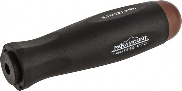 Paramount PAR50405 Torque Screwdriver: 84.7 to 5.3 in/oz Torque 