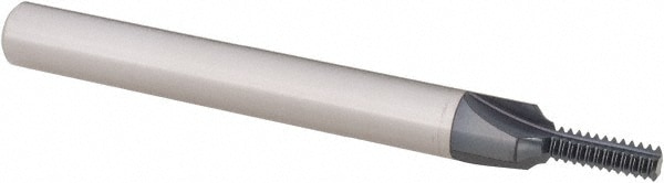 Scientific Cutting Tools TM140-32A Straight Flute Thread Mill: #10 to 32, Internal, 3 Flutes, 1/4" Shank Dia, Solid Carbide Image