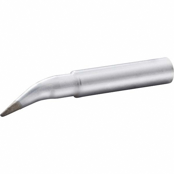 Weller 0.8mm Point, 0.8mm Tip Diameter, Soldering Iron Bent Chisel Tip - Series XNT, For Use w/ Hand Soldering w/ WX1 or WX2 Base Unit & WXP65