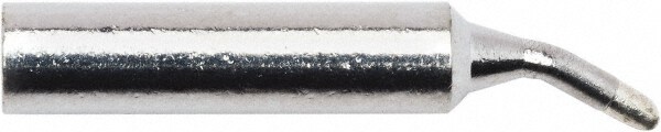 1.6mm Point, 1.6mm Tip Diameter, Soldering Iron Bent Chisel Tip