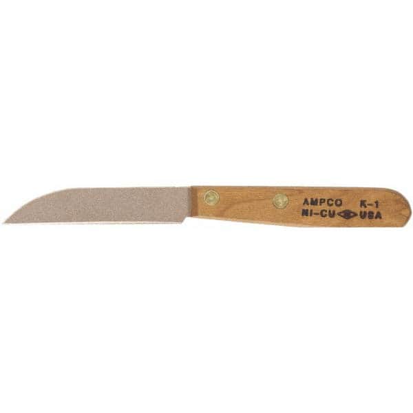3-1/8" Long Blade, Nickel-Tin-Copper Alloy, Fine Edge, Fixed Blade Knife