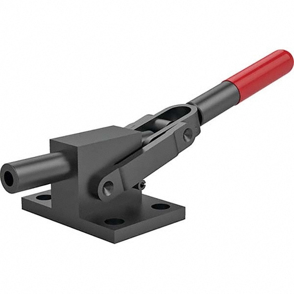 De-Sta-Co 5131-M Standard Straight Line Action Clamp: 2499.88 lb Load Capacity, 1" Plunger Travel, Flanged Base, Carbon Steel Image