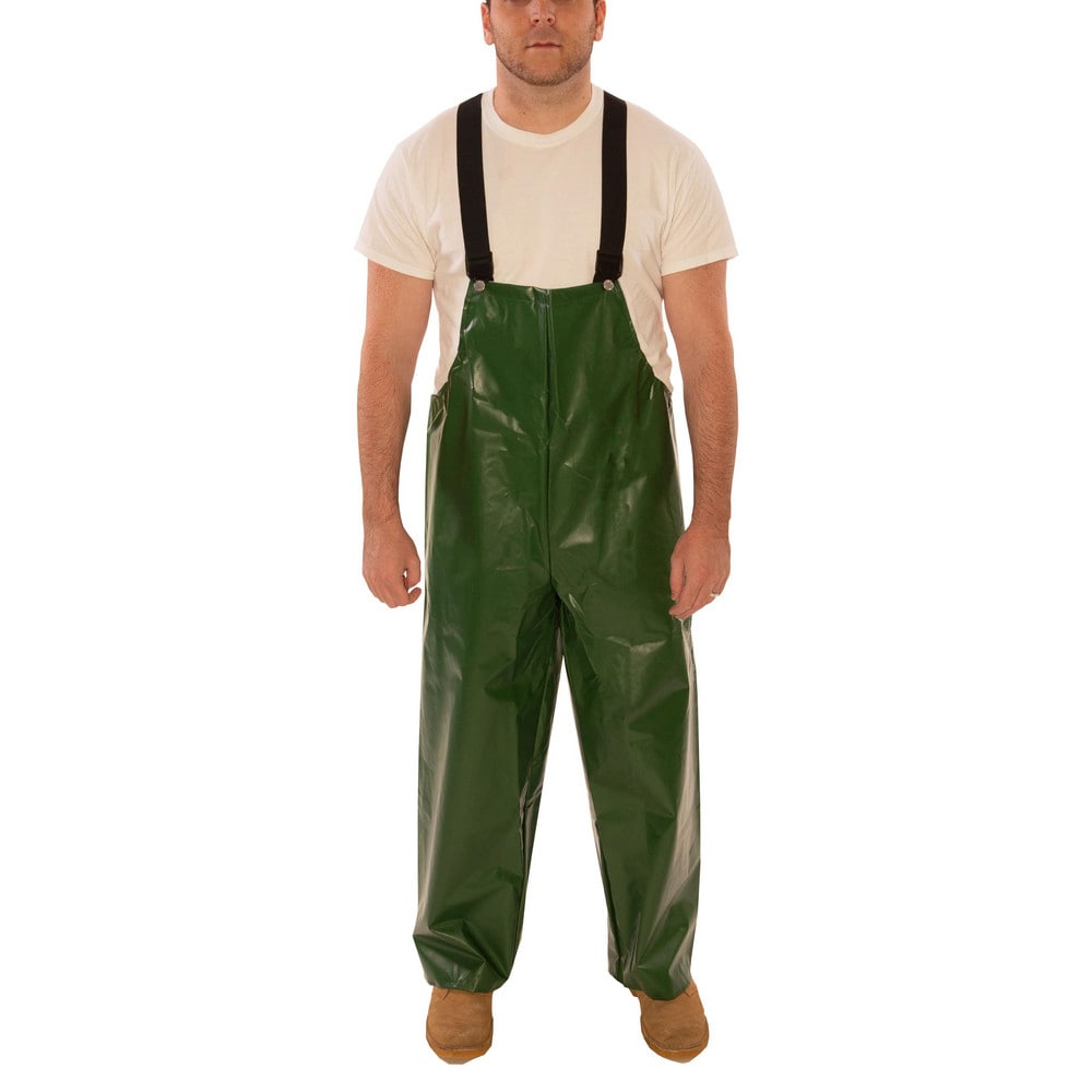 Bib Overalls: Size S, Green, Nylon