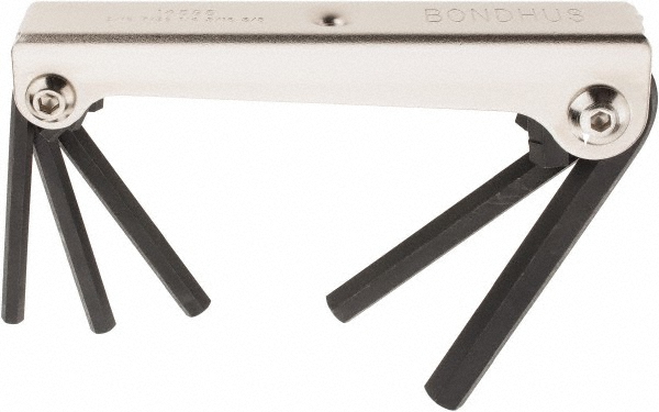 5 Piece Fold-Up Hex Key Set