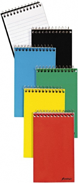 Narrow Memo Book: 60 Sheets, Narrow Ruled, White Paper