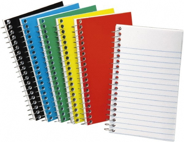 Narrow Memo Book: 50 Sheets, Narrow Ruled, White Paper