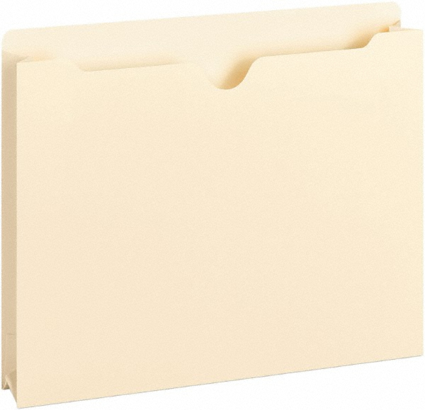 Samsill Pack of (50), 81/2 x 11", Letter Size, Manila, File Jacket