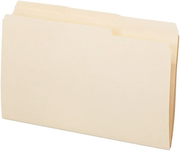 9 1/2 x 12 1/4-100 Pack ABC Deluxe Half Pocket Manila File Folder 