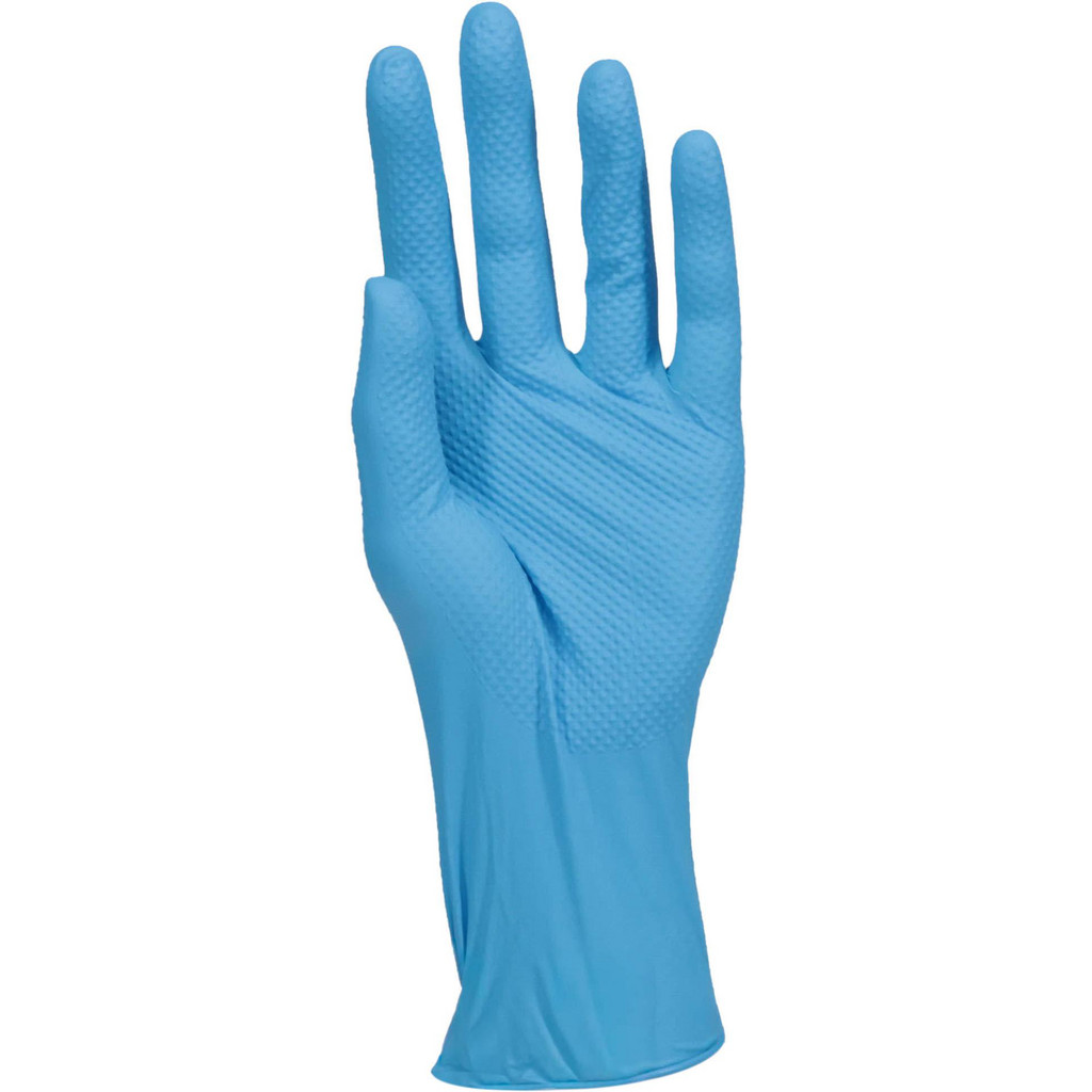 PRO-SAFE - Disposable Gloves: Size X-Large, 8.0000 mil, Nitrile