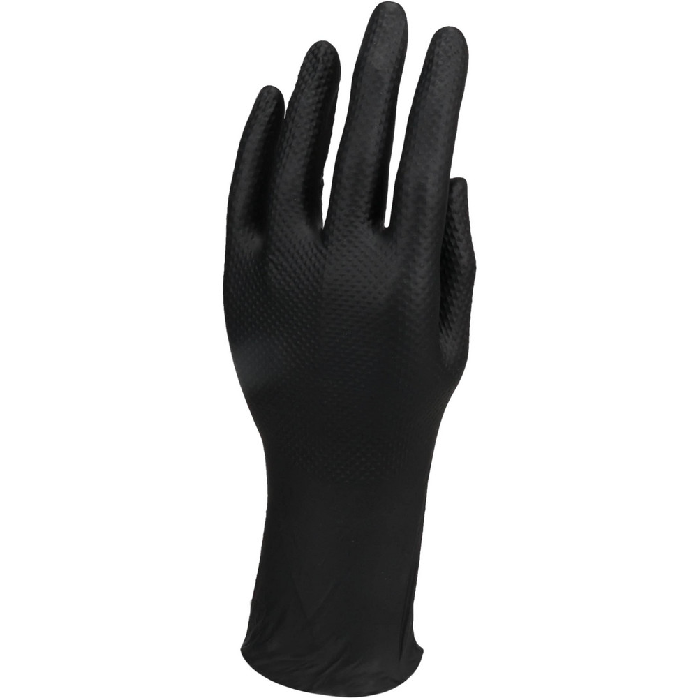 PRO-SAFE - Disposable Gloves: Size Large, 8.0000 mil, Nitrile