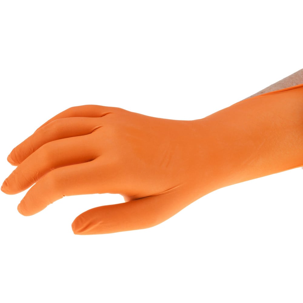 Disposable Gloves: Size 2X-Large, 5 mil, Nitrile