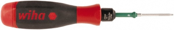 Wiha 29237 Torque Screwdriver: 198.4 to 198 in/oz Torque Image