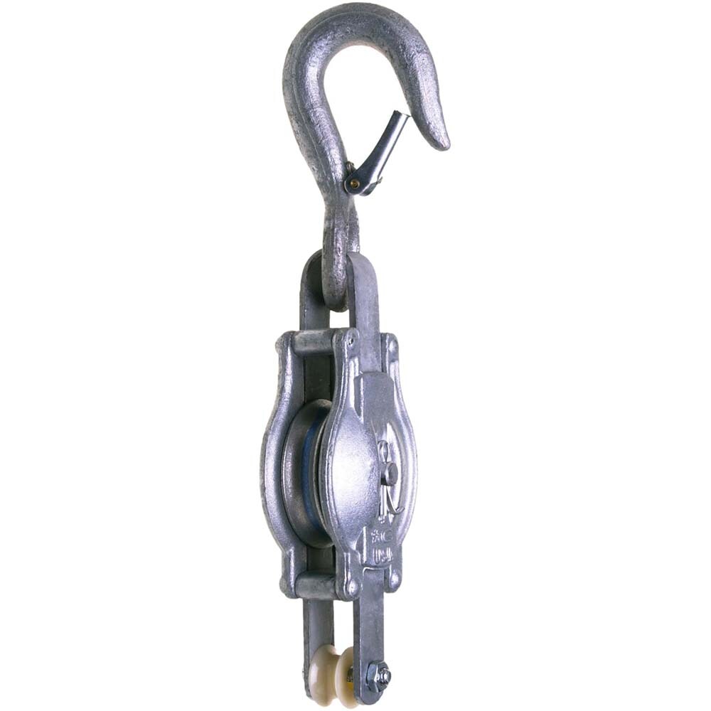 Fibrous on sale rope pulleys