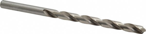 Jobber Length Drill Bit: #1 (0.2280) Dia, 118 deg, HSS - Bright/Uncoated Finish, 3-7/8" OAL, Right Hand Cut, Regular Spiral Flute, Straight Shank, Series 2002G