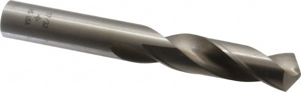 Cleveland C04606 Screw Machine Length Drill Bit: 0.5313" Dia, 118 °, High Speed Steel Image