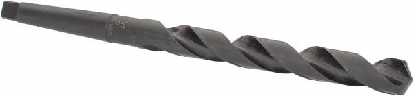 Cleveland C12483 Taper Shank Drill Bit: 0.5" Dia, 1MT, 118 °, High Speed Steel Image