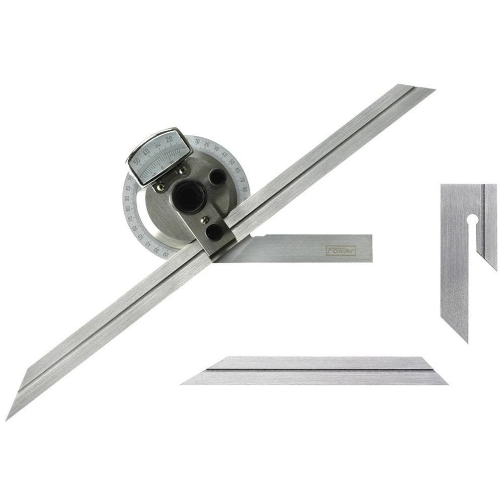 6, 12 Inch Long Blade, 360° Max Measurement, Bevel Protractor