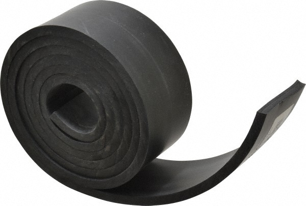 USA Sealing RS-HUS70-279 Strip: Buna-N Rubber, 2" Wide, 60" Long, Black Image