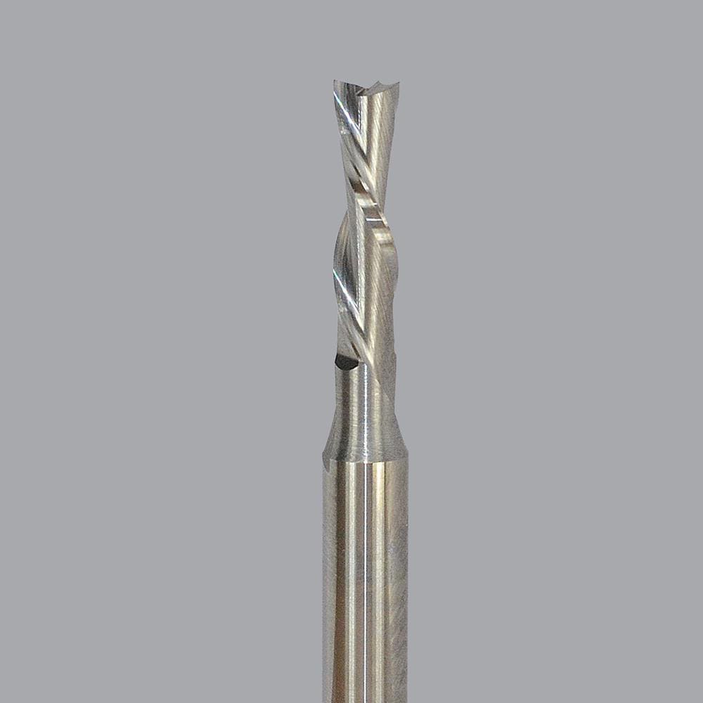 Onsrud 57-261 Spiral Router Bit: 0.1875" Dia, 0.75" LOC, 1/4" Shank Dia, Downcut Image