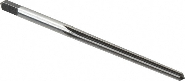 Cleveland C24254 Taper Pin Reamer: #2/0 Pin, 0.1137" Small End, 0.1462" Large End, High Speed Steel Image