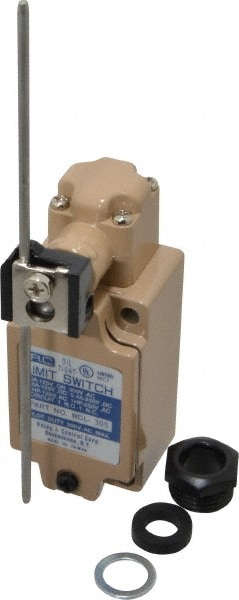 Value Collection RCL-305 General Purpose Limit Switch: SPDT, NC, Rod Lever, Side Image