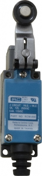 Value Collection RCM-400 General Purpose Limit Switch: SPDT, NC, Roller Lever, Side Image