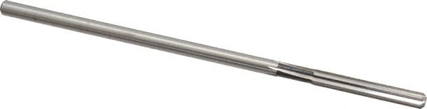 Cleveland C25443 Chucking Reamer: 0.221" Dia, 6" OAL, 1-1/2" Flute Length, Straight Shank, High Speed Steel Image