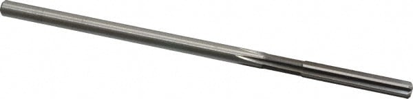 Cleveland C25408 Chucking Reamer: 0.2055" Dia, 5" OAL, 1-1/4" Flute Length, Straight Shank, High Speed Steel Image