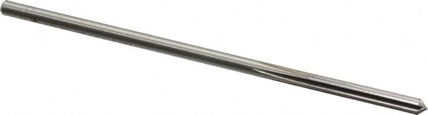 Cleveland C25285 Chucking Reamer: 0.154" Dia, 4" OAL, 1" Flute Length, Straight Shank, High Speed Steel Image