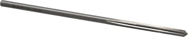 Cleveland C25269 Chucking Reamer: 0.147" Dia, 4" OAL, 1" Flute Length, Straight Shank, High Speed Steel Image