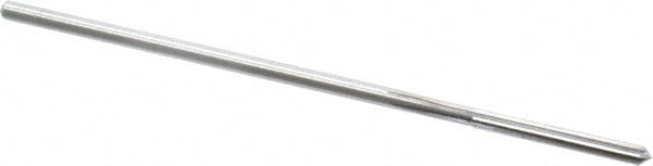 Cleveland C25243 Chucking Reamer: 0.136" Dia, 4" OAL, 1" Flute Length, Straight Shank, High Speed Steel Image