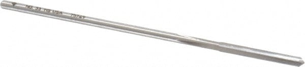 Cleveland C25187 Chucking Reamer: 0.113" Dia, 3-1/2" OAL, 7/8" Flute Length, Straight Shank, High Speed Steel Image