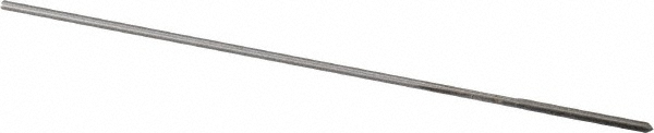 Chucking Reamer: #58, 2-1/2" OAL, 1/2" Flute Length, Straight, Straight-Cylindrical, HSS - 4 Flutes, Right Hand Cutting Direction, Series 4001