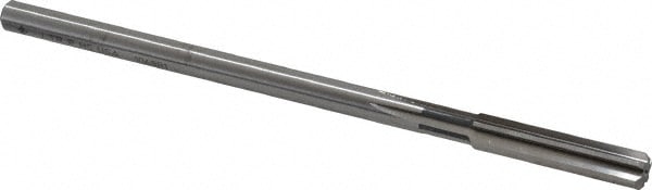 Cleveland C25685 Chucking Reamer: 0.323" Dia, 6" OAL, 1-1/2" Flute Length, Straight Shank, High Speed Steel Image