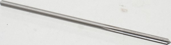 Cleveland C25254 Chucking Reamer: 9/64" Dia, 4" OAL, 1" Flute Length, Straight Shank, High Speed Steel Image