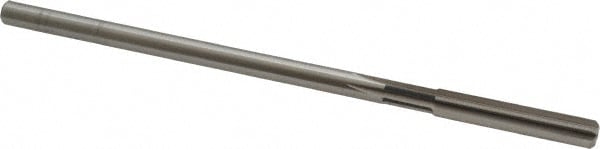 Cleveland C25608 Chucking Reamer: 9/32" Dia, 6" OAL, 1-1/2" Flute Length, Straight Shank, High Speed Steel Image