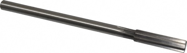 Cleveland C26150 Chucking Reamer: 17/32" Dia, 8" OAL, 2" Flute Length, Straight Shank, High Speed Steel Image